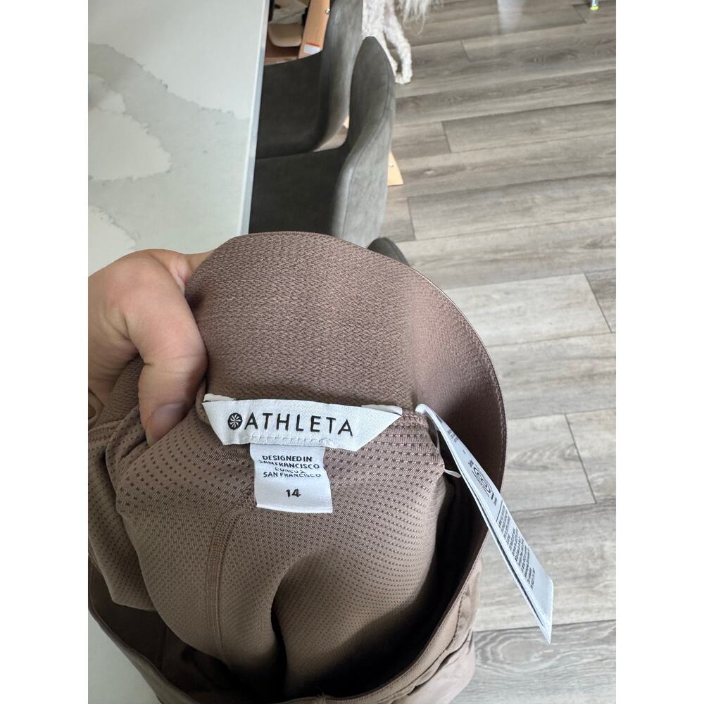 Athleta Tan Skirt with pockets size 14 - Picture 4 of 6
